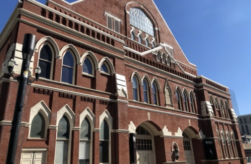 Ryman Auditorium in downtown Nashville